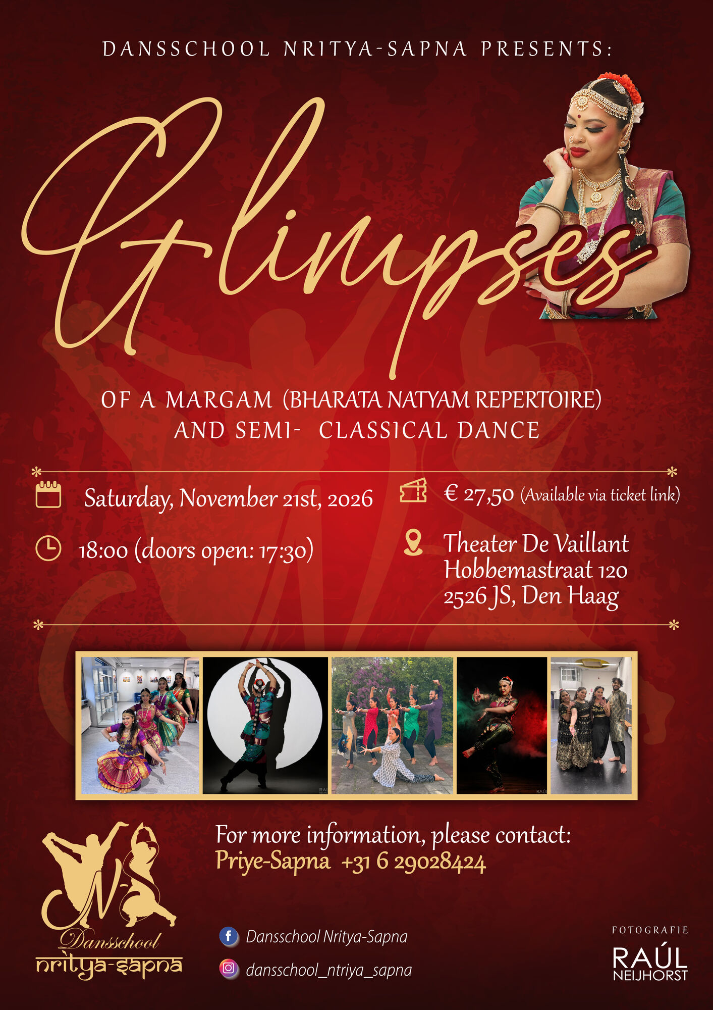 GLIMPSES Of a Margam (Bharata Natyam Repertoire) and Semi-Classical Dance